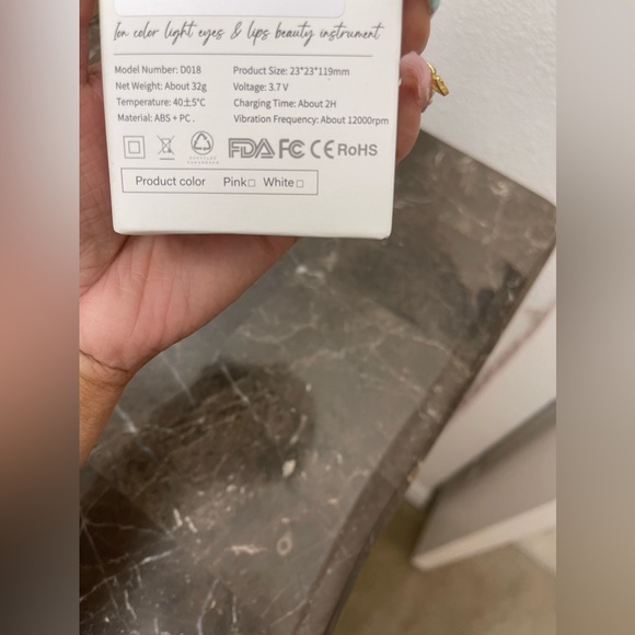 New! Eye & Face Massage Tool Wand Pen, Eye Lift Wand Heated Warm, Vibration, Fir - Picture 16 of 17